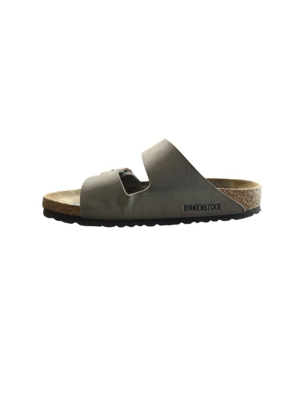 Birkenstock Womens Size 37 US 6-6.5 Arizona Taupe Suede Leather Sandals - Picture 10 of 11